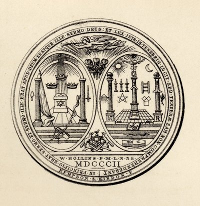 Sello Masónico, 1802, de 