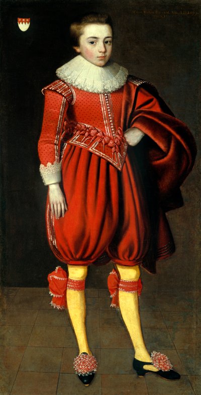 Maestro Philip Perceval (n.1599) c.1620 de English School