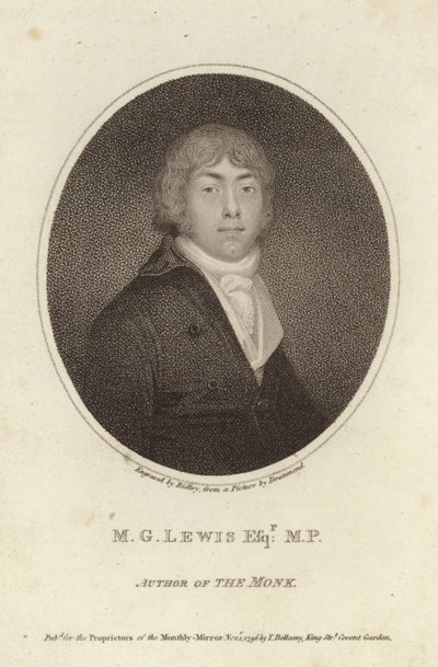 Matthew Lewis, autor y político inglés de English School
