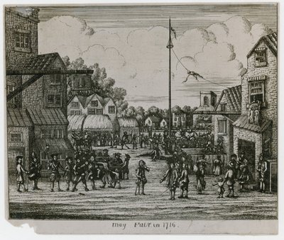 Feria de Mayo en 1716 de English School