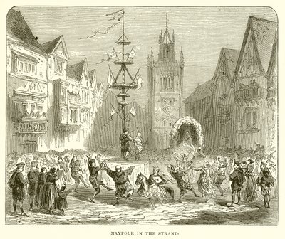 Maypole en el Strand de English School