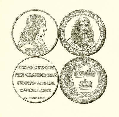 Medalla de Clarendon y Medalla en Conmemoración de la Restauración de English School