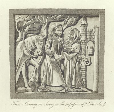 Caballero medieval de English School