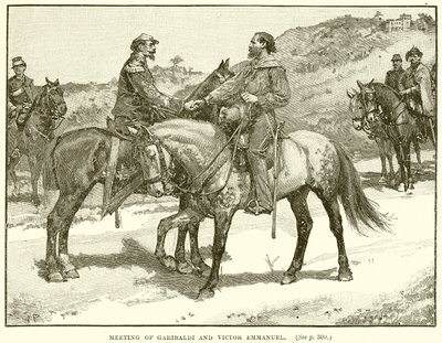 Encuentro de Garibaldi y Víctor Manuel de English School