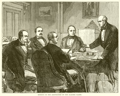 Reunión de los árbitros sobre las reclamaciones de Alabama de English School