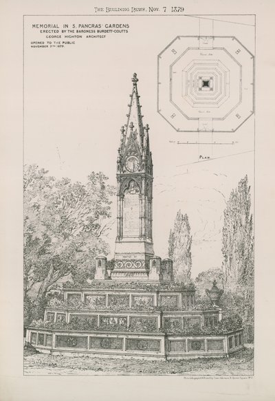 Memorial en los Jardines de San Pancracio de English School