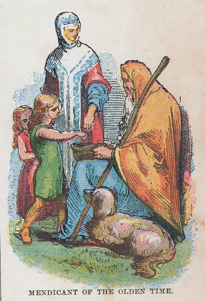 Mendigo de antaño de English School