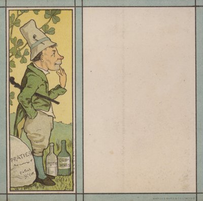 Ilustración de menú: Irlanda de English School