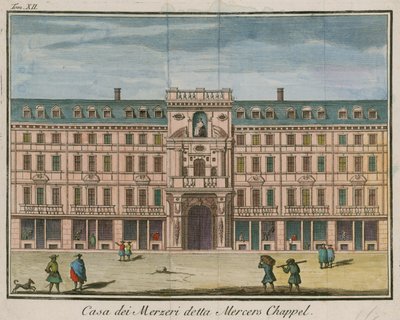 Mercers Chapel, Cheapside, Londres de English School