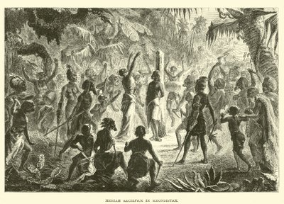 Sacrificio Meriah en Khondistan de English School
