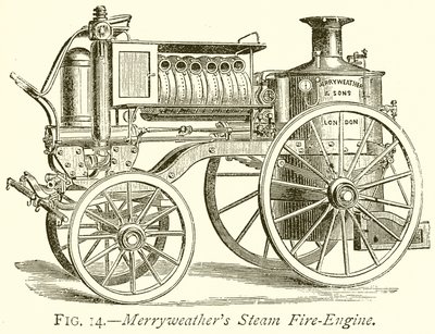 Máquina de bomberos a vapor de Merryweather de English School