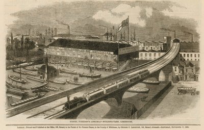 Astillero de botes salvavidas de Messrs Forrestt, Limehouse de English School