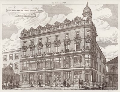 Nuevas instalaciones de Messrs Howell y Co, en construcción en Cardiff de English School