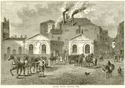 Cervecería de Messrs Meux, 1830 de English School