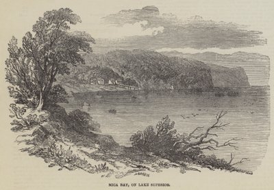 Bahía de Mica, en el lago Superior de English School