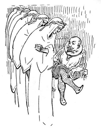 Miguel de Cervantes por Gilbert Keith Chesterton (imprimir) de English School