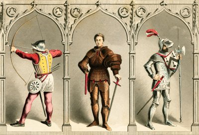 Traje militar de English School
