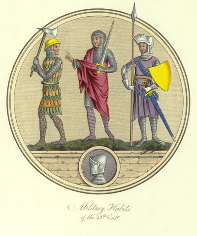 Hábitos militares del siglo XIII de English School