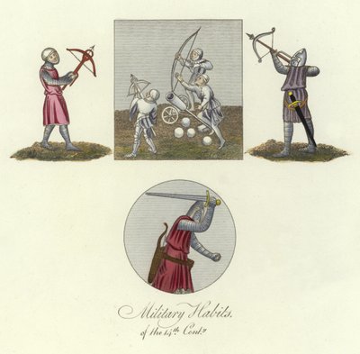 Hábitos militares del siglo XIV de English School
