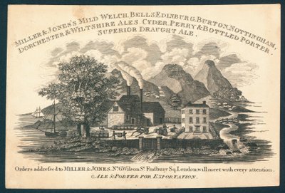 Miller & Jones, fabricante de cerveza y porter para exportación de English School