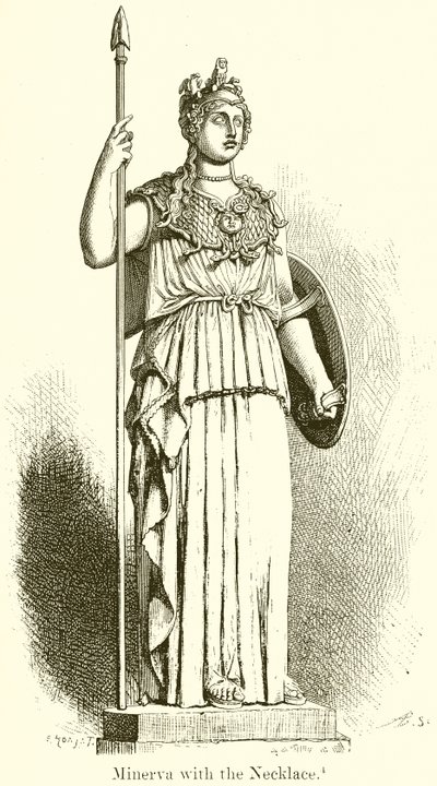 Minerva con el collar de English School