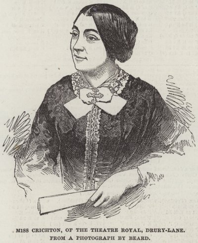 Miss Crichton del Teatro Real, Drury-Lane de English School