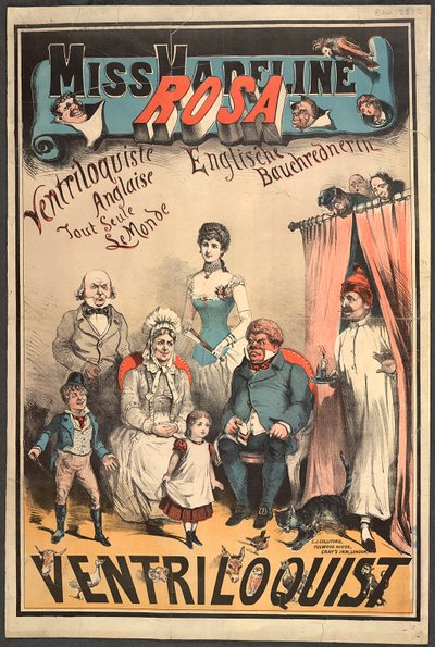 Miss Madeline Rosa, ventrílocuo de English School