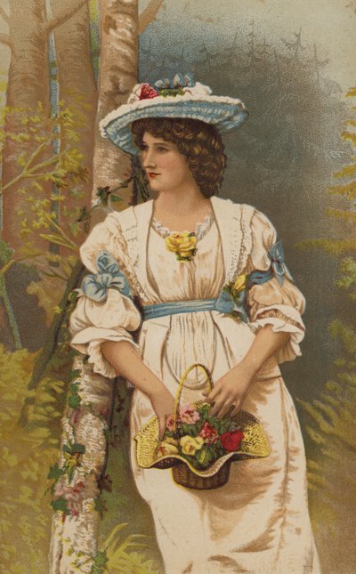 Srta. Mary Anderson (cromolito) de English School