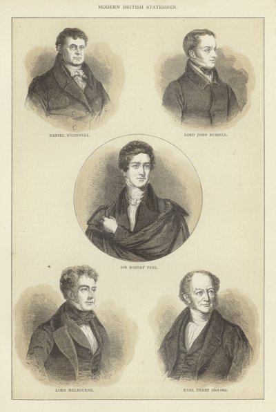 Estadistas británicos modernos de English School
