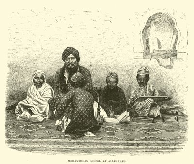 Escuela musulmana en Allahabad de English School