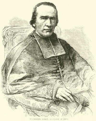 Monseñor Darboy, Arzobispo de París, marzo 1871 de English School