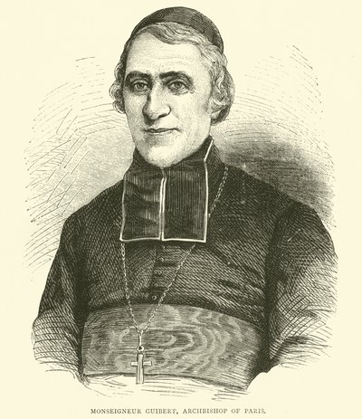 Monseñor Guibert, arzobispo de París, mayo 1871 de English School