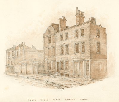Monte Video Place, Kentish Town, Londres de English School