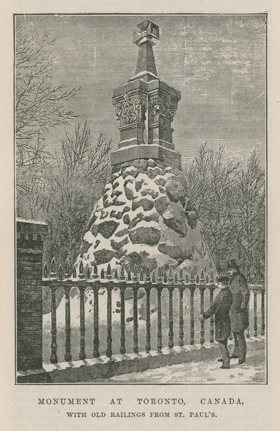 Monumento en Toronto, Canadá de English School