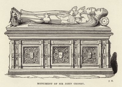 Monumento de Sir John Crosby de English School