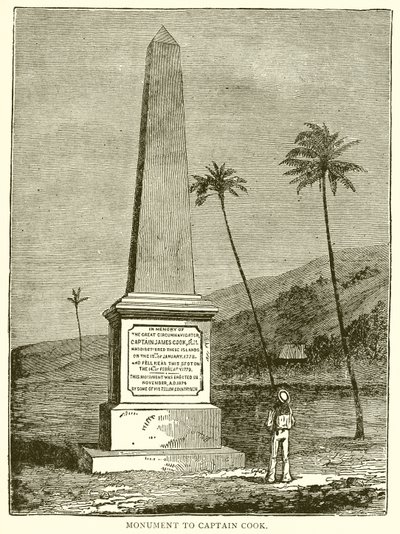 Monumento al Capitán Cook de English School