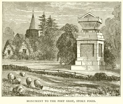 Monumento al poeta Gray, Stoke Pogis de English School