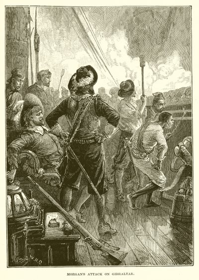 Ataque de Morgan a Gibraltar de English School