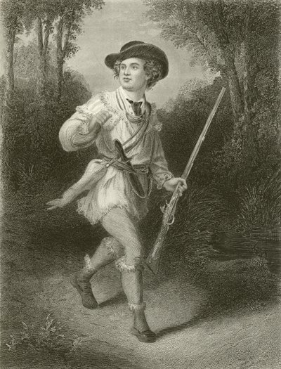 Rifleman de Morgan, sur de English School