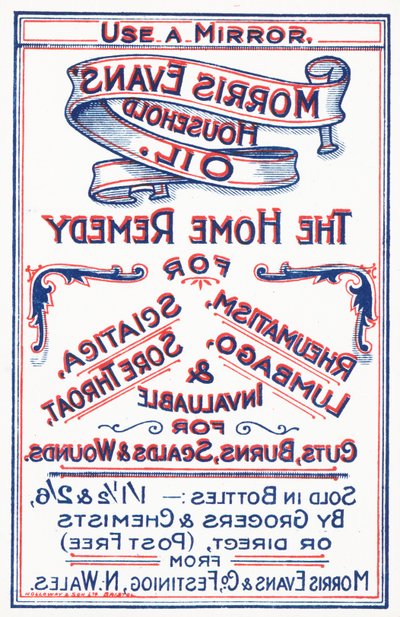 Aceite para el hogar Morris Evans de English School