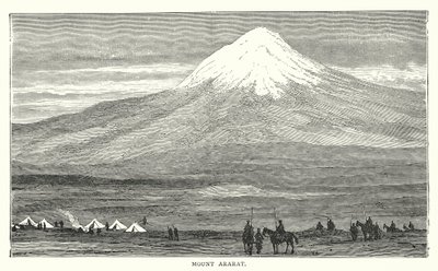 Monte Ararat (grabado) de English School