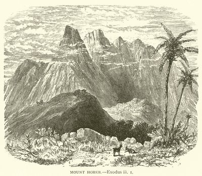 Monte Horeb, Éxodo, iii de English School