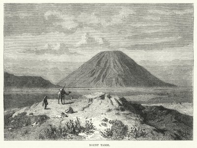 Monte Tabor (grabado) de English School