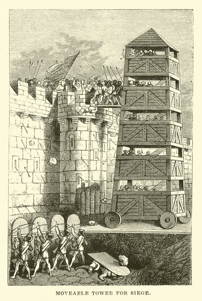 Torre móvil para asedio de English School