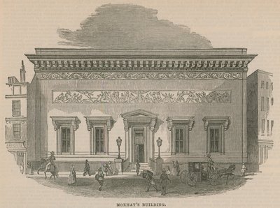 Edificio de Moxhay en Threadneedle Street de English School