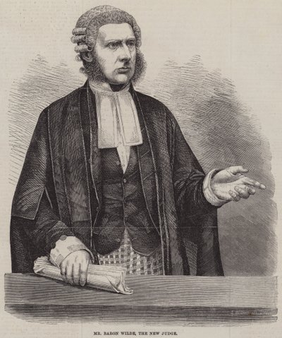 Sr. Barón Wilde, el Nuevo Juez de English School