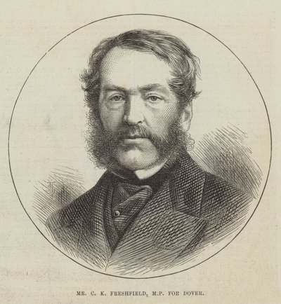 Sr. C K Freshfield, MP por Dover (grabado) de English School