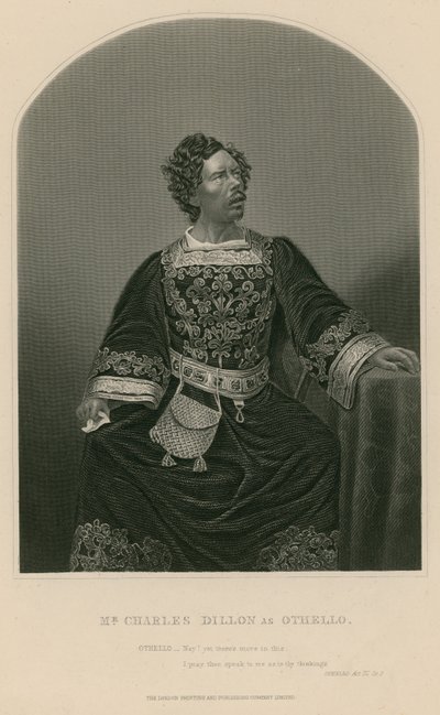 Mr Charles Dillon como Othello de English School