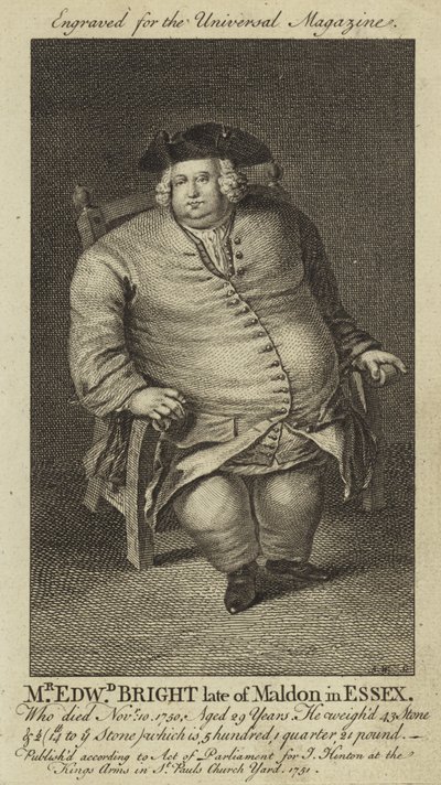 Sr. Edward Bright, fallecido de Maldon en Essex de English School