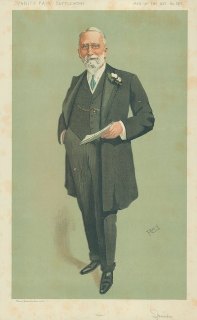 Mr Evan Spicer, Paper de English School